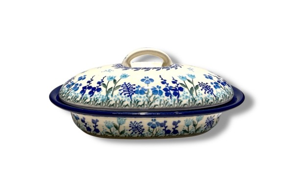 618  Bunzlau kleine Ovale Ovenschaal 2898X Dekschalen